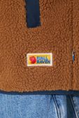 Куртка Fjallraven Vardag Pile чоловіча колір коричневий перехідна Куртка Fjallraven Vardag Pile чоловіча колір коричневий перехідна
