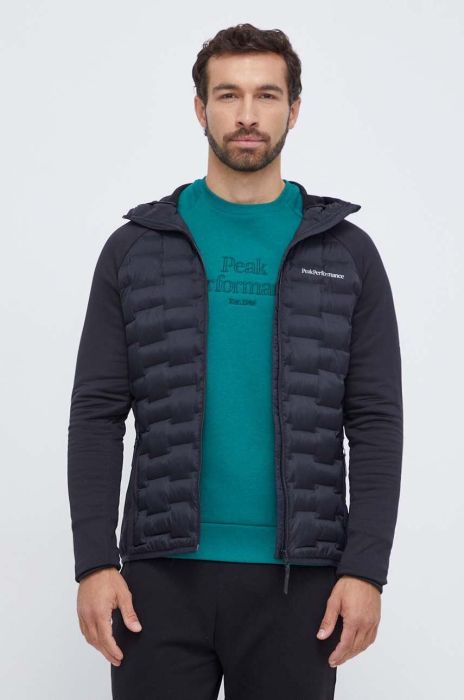 Куртка Peak Performance чоловіча колір чорний перехідна (3617980)
