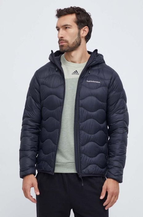 Пухова куртка Peak Performance чоловіча колір чорний зимова (3617988) Пухова куртка Peak Performance чоловіча колір чорний зимова (3617988)