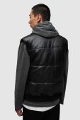 Безрукавка AllSaints ML007Y NARO PUFFER JACKET чоловіча колір чорний перехідна Безрукавка AllSaints ML007Y NARO PUFFER JACKET чоловіча колір чорний перехідна
