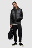 Безрукавка AllSaints ML007Y NARO PUFFER JACKET чоловіча колір чорний перехідна Безрукавка AllSaints ML007Y NARO PUFFER JACKET чоловіча колір чорний перехідна