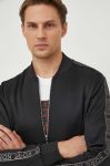Кофта Michael Kors чоловіча колір чорний з аплікацією (3676140) Кофта Michael Kors чоловіча колір чорний з аплікацією (3676140)