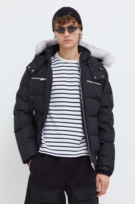 Пухова куртка MOOSE KNUCKLES чоловіча колір чорний зимова (3688775) Пухова куртка MOOSE KNUCKLES чоловіча колір чорний зимова (3688775)