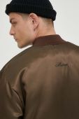 Куртка-бомбер Mercer Amsterdam колір коричневий перехідна oversize Куртка-бомбер Mercer Amsterdam колір коричневий перехідна oversize