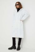 Дощовик Rains 18360 Jackets колір білий перехідна Дощовик Rains 18360 Jackets колір білий перехідна