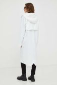 Дощовик Rains 18360 Jackets колір білий перехідна Дощовик Rains 18360 Jackets колір білий перехідна
