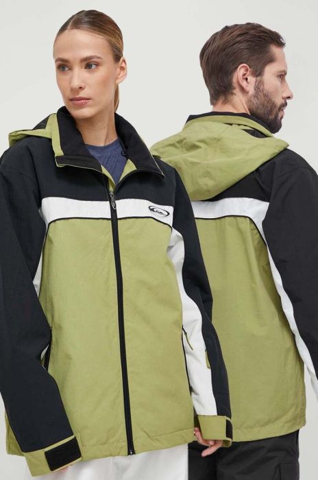 Куртка Quiksilver Live Wire колір зелений Куртка Quiksilver Live Wire колір зелений