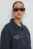 Джинсова куртка Guess Originals колір синій перехідна (3625579) Джинсова куртка Guess Originals колір синій перехідна (3625579)
