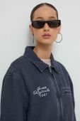 Джинсова куртка Guess Originals колір синій перехідна (3625579) Джинсова куртка Guess Originals колір синій перехідна (3625579)