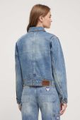 Джинсова куртка Guess Originals колір синій перехідна (3541851)