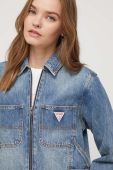 Джинсова куртка Guess Originals колір синій перехідна (3541851)