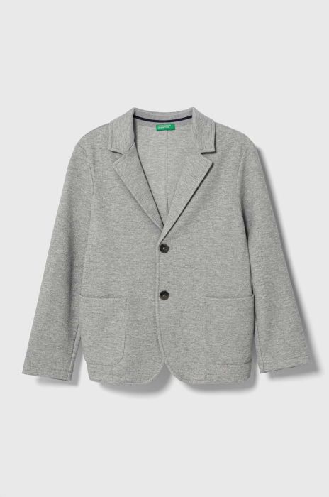 Дитячий піджак United Colors of Benetton колір сірий (3470758)