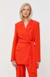 Піджак BOSS колір помаранчевий однобортний однотонна (3424892) Піджак BOSS колір помаранчевий однобортний однотонна (3424892)
