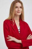 Піджак United Colors of Benetton колір червоний однобортний однотонна