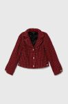 Дитячий піджак Guess колір червоний