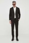 Костюм Lindbergh чоловічий колір чорний однотонна (3625590)