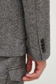 Вовняний піджак BOSS колір сірий (3591368) Вовняний піджак BOSS колір сірий (3591368)