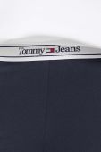 Штани Tommy Jeans жіночі колір синій кльош висока посадка Штани Tommy Jeans жіночі колір синій кльош висока посадка