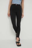 Легінси Tommy Jeans жіночі колір чорний однотонні (3284190) Легінси Tommy Jeans жіночі колір чорний однотонні (3284190)