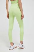 Легінси для тренувань adidas Performance Training Essentials колір зелений однотонні Легінси для тренувань adidas Performance Training Essentials колір зелений однотонні