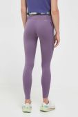 Легінси для бігу adidas Performance DailyRun колір фіолетовий з принтом Легінси для бігу adidas Performance DailyRun колір фіолетовий з принтом