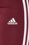 Легінси adidas жіночі колір бордовий візерунок Легінси adidas жіночі колір бордовий візерунок