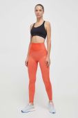 Легінси для тренувань adidas Performance колір помаранчевий візерунок Легінси для тренувань adidas Performance колір помаранчевий візерунок