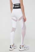 Легінси PLEIN SPORT жіночі колір білий з принтом Легінси PLEIN SPORT жіночі колір білий з принтом