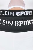 Легінси PLEIN SPORT жіночі колір білий з принтом Легінси PLEIN SPORT жіночі колір білий з принтом