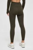 Легінси для тренувань Casall Wool Rib колір зелений однотонні Легінси для тренувань Casall Wool Rib колір зелений однотонні
