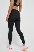 Легінси Reebok жіночі колір чорний з принтом