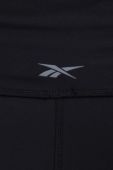 Тренувальні легінси для вагітних Reebok Lux колір чорний однотонні
