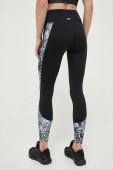 Легінси для тренувань Reebok Modern Safari колір чорний з принтом Легінси для тренувань Reebok Modern Safari колір чорний з принтом