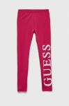 Дитячі легінси Guess колір рожевий з принтом (3327978) Дитячі легінси Guess колір рожевий з принтом (3327978)