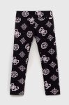 Дитячі легінси Guess колір чорний візерунок (3296726) Дитячі легінси Guess колір чорний візерунок (3296726)