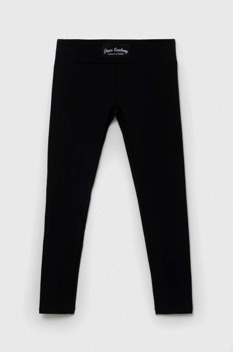 Дитячі легінси Guess колір чорний однотонні (3296736) Дитячі легінси Guess колір чорний однотонні (3296736)