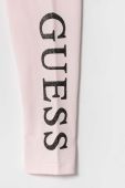 Дитячі легінси Guess колір рожевий з принтом (3375177) Дитячі легінси Guess колір рожевий з принтом (3375177)