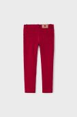 Дитячі штани Mayoral колір червоний однотонні (3420911)