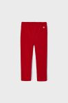 Дитячі легінси Mayoral колір червоний меланж