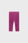 Легінси для немовлят Mayoral колір фіолетовий однотонні