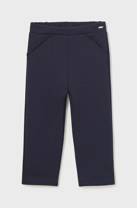 Штани для немовлят Mayoral колір синій однотонні (3429799) Штани для немовлят Mayoral колір синій однотонні (3429799)