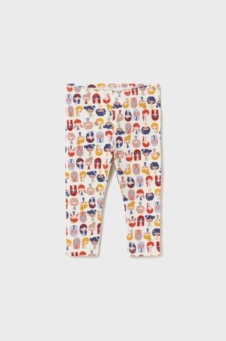 Легінси для немовлят Mayoral колір бежевий візерунок Легінси для немовлят Mayoral колір бежевий візерунок