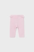 Легінси для немовлят Mayoral Newborn колір рожевий однотонні Легінси для немовлят Mayoral Newborn колір рожевий однотонні