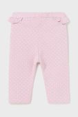Легінси для немовлят Mayoral Newborn колір рожевий однотонні Легінси для немовлят Mayoral Newborn колір рожевий однотонні