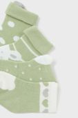 Шкарпетки для немовлят Mayoral Newborn Gift box 4-pack колір зелений