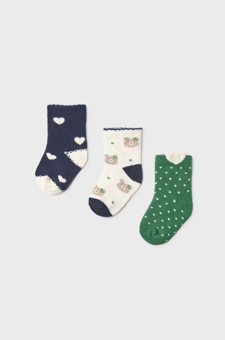 Дитячі шкарпетки Mayoral 3-pack колір чорний (3425134) Дитячі шкарпетки Mayoral 3-pack колір чорний (3425134)