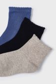 Дитячі шкарпетки Mayoral 3-pack колір синій (3442404)