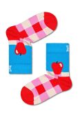 Дитячі шкарпетки Happy Socks Fruit 2-pack колір червоний Дитячі шкарпетки Happy Socks Fruit 2-pack колір червоний