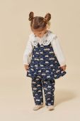Дитячі бавовняні легінси Konges Sl?jd колір синій візерунок (3678893) Дитячі бавовняні легінси Konges Sl?jd колір синій візерунок (3678893)