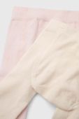 Дитячі колготки United Colors of Benetton 2-pack колір рожевий